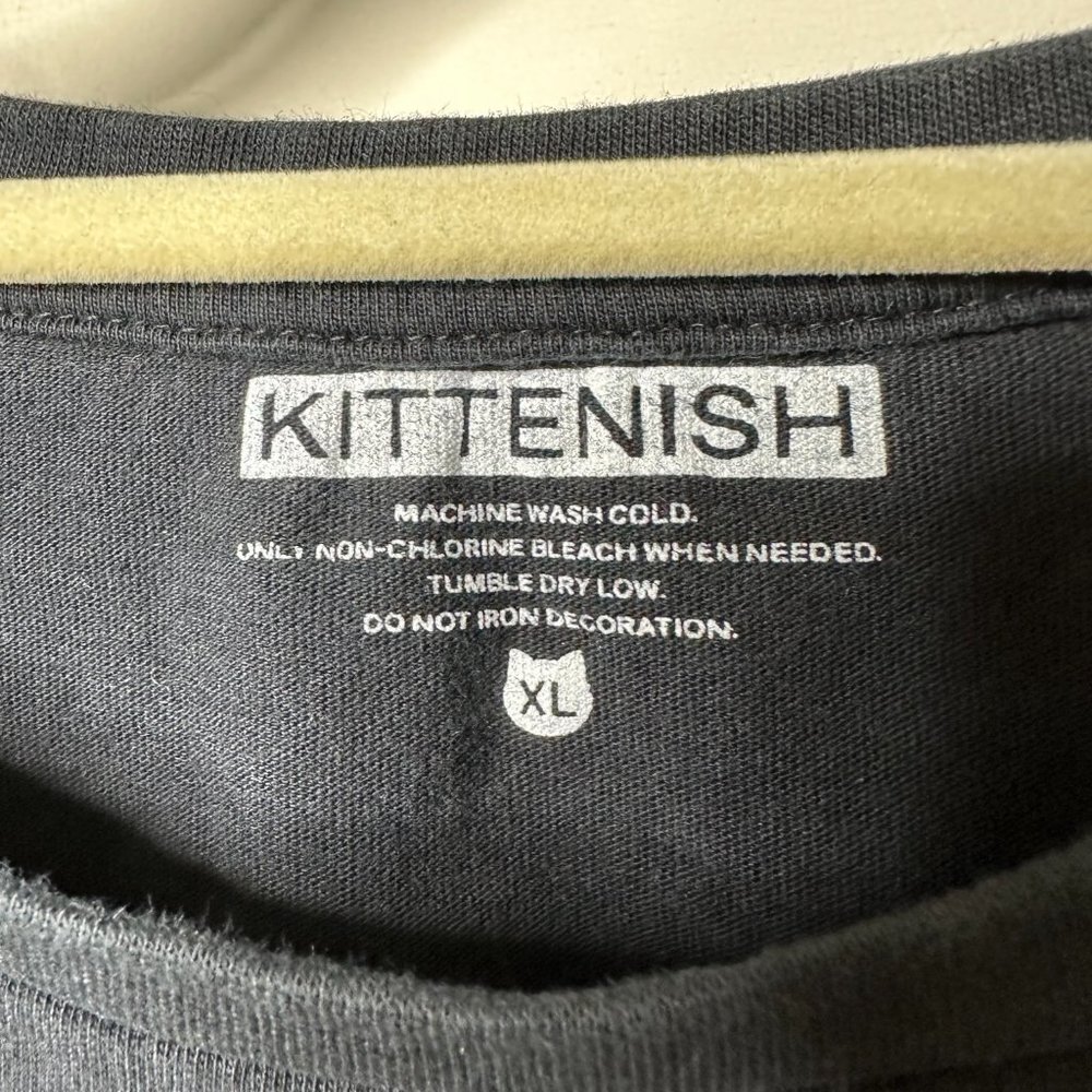 Kittenish Black SS Crop 'Tequila and Cowboys' Graphic Shirt Women's XL - Picture 2 of 3